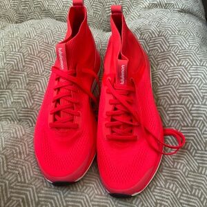 Lululemon bright Red Athletic Sneakers